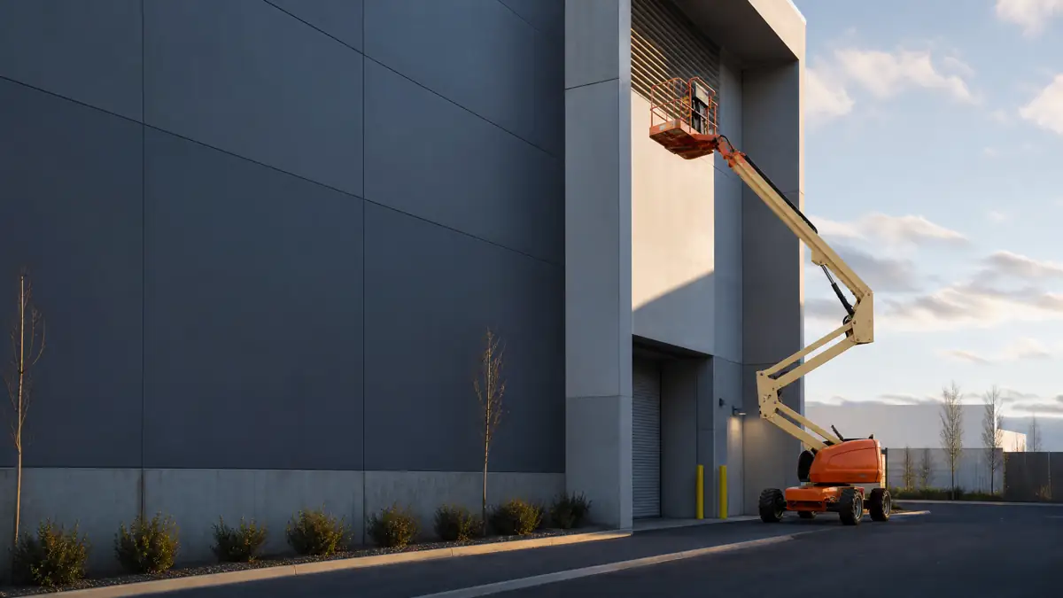 Articulating Boom Lifts jobsite access in Salt Lake City